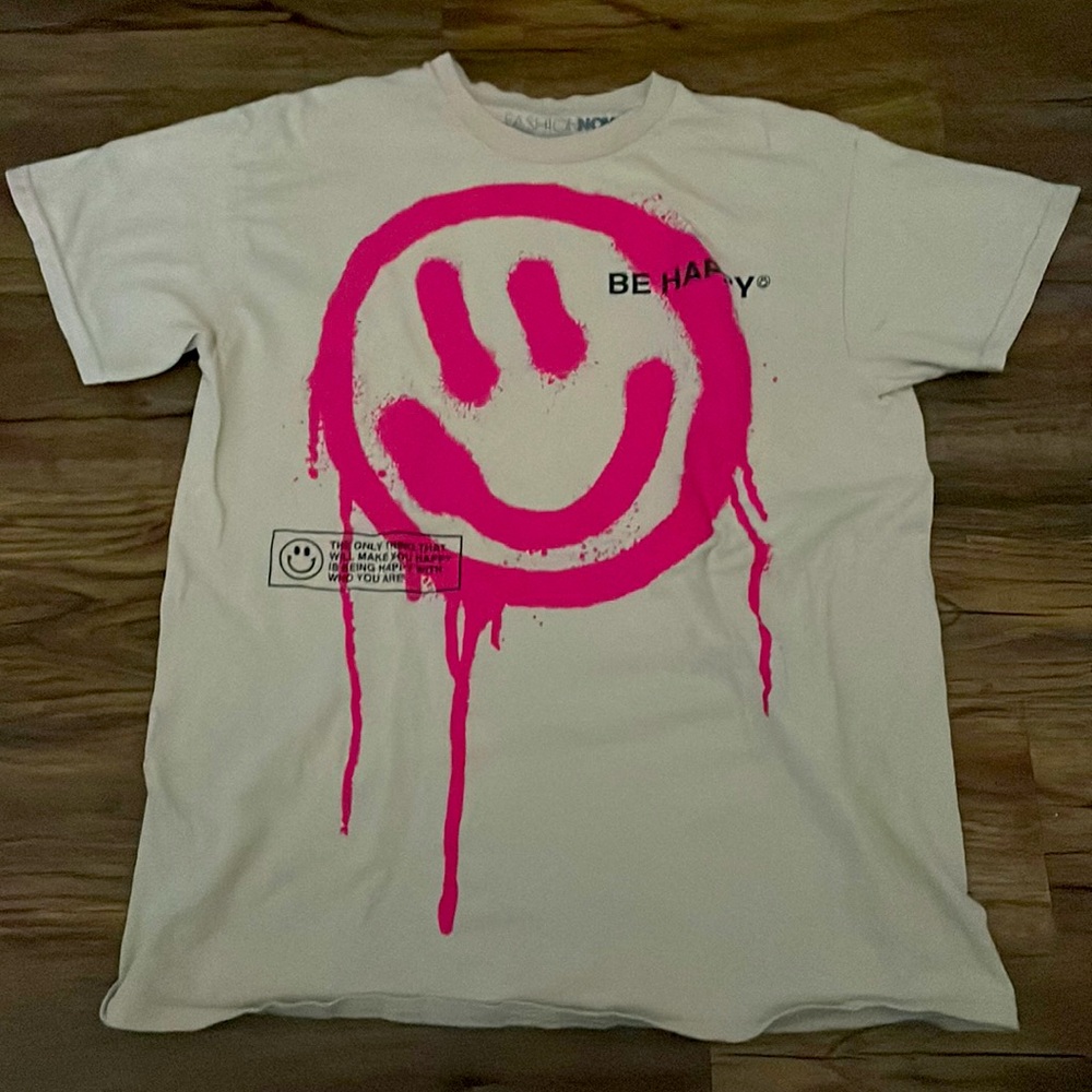 “Be Happy” Fashion Nova T-Shirt